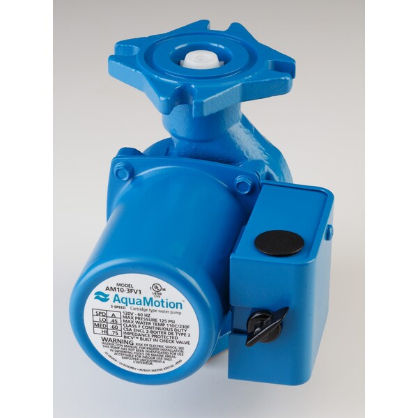 Cast Iron Circulator Heating Pump, Am10, 3 Speed W/ 4 Bolt Flange